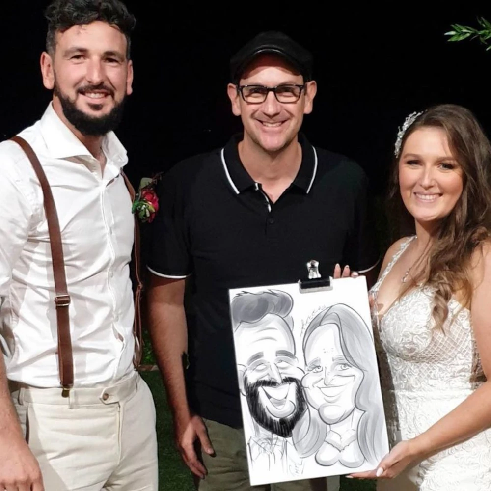melbourne wedding caricaturesresized
